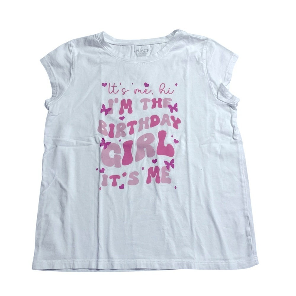 Children’s place girls 14 Y Birthday Girl Tee Shirt